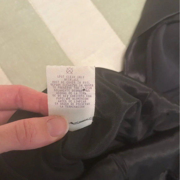 Morgan and Co Black evening gown size 3/4 - Picture 10 of 11